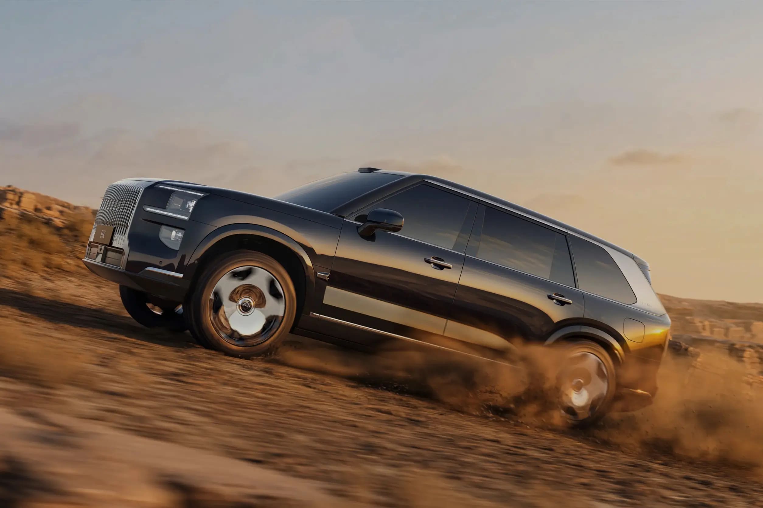 Електромобілі ZEEKR 9X з Китаю